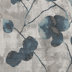 Blue Floral Polyester