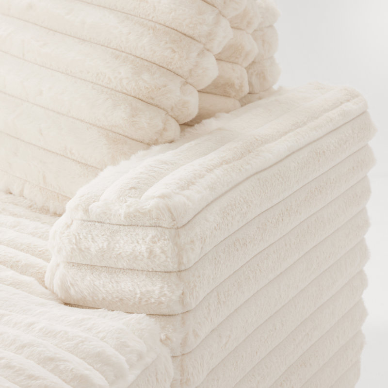 Canapé-lit pour 2 personnes Cloud Sleeper, Blanc