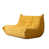 Tissu jaune est en rupture de stock