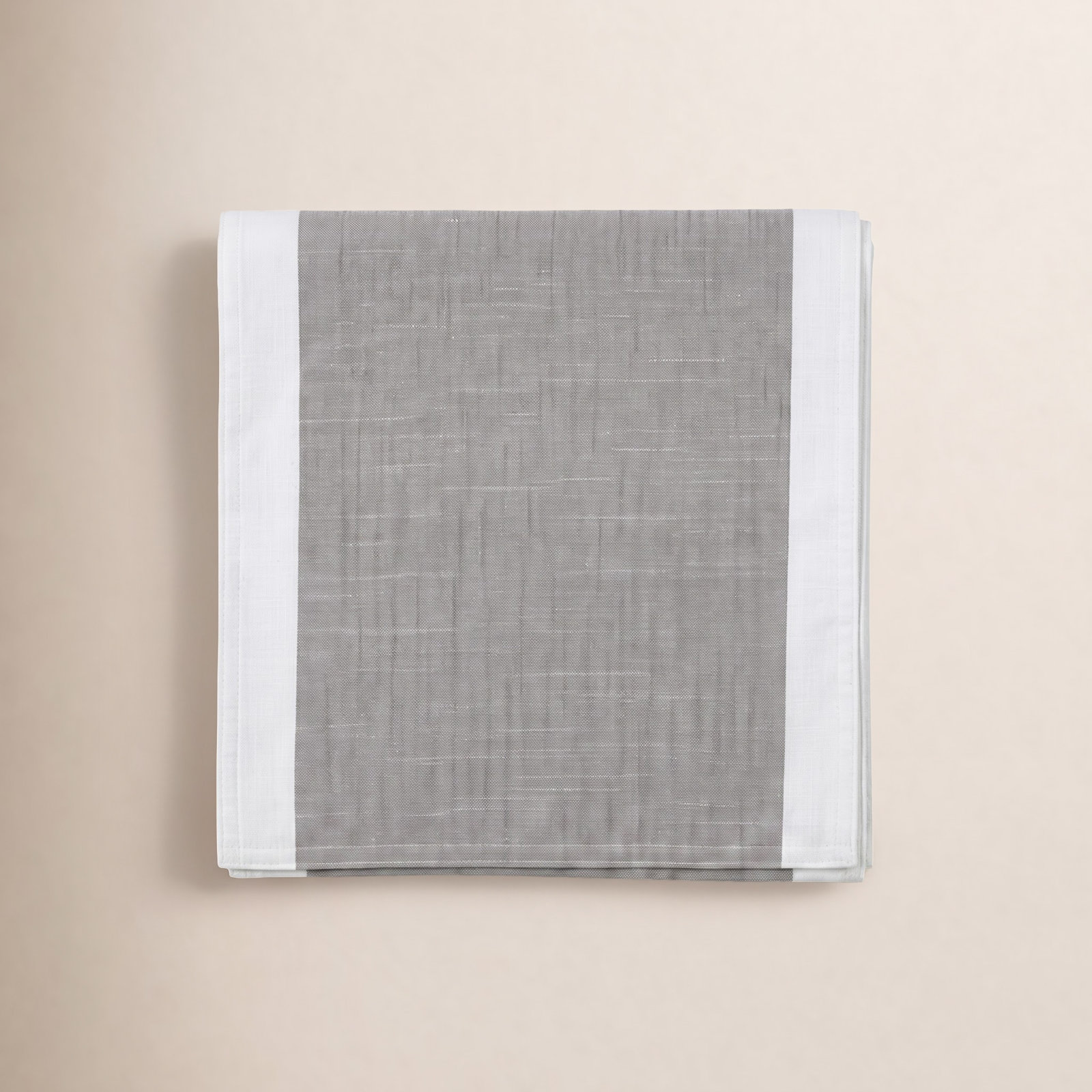 Crisanta No Pattern Table Runnner, 72" x 16", Gray