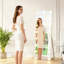 Miroir de salle de bain pleine grandeur Hollywood avec 15 ampoules DEL à intensité variable - Verre trempé incassable-508550107