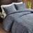 3PCS Queen Twill Washed Comforter Set