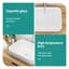 20x15 Inch White Ceramic Rectangular Bathroom Sink
