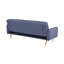 Resten Fabric Click-Clark 3-Seater Sofa Bed-1393357222