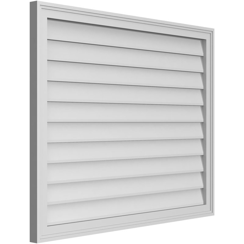 Cadre en brique, brun clair apprêté, H 32 po x l 40 po x P 1,5 po