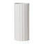 French Perle Scallop Cylinder Vase