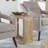 Evana Open Storage Woven End Table