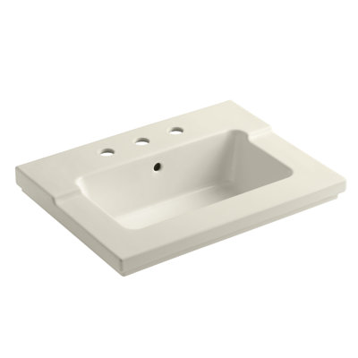 Tresham Vanity-Top Bathroom Sink with Faucet Hole