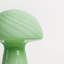 Glass Mushroom Table Lamp, Petite Close Top Jade Stripes-1474287206-1474287205