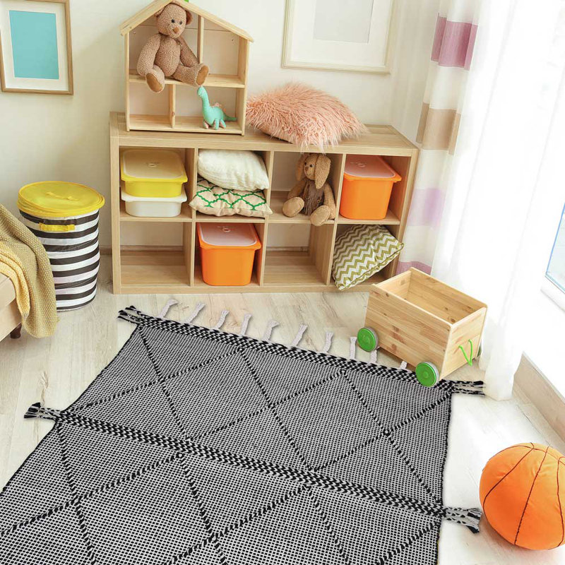 Tapis intérieur / extérieur rectangulaire Chane, Rectangle 2 pi x 3 pi