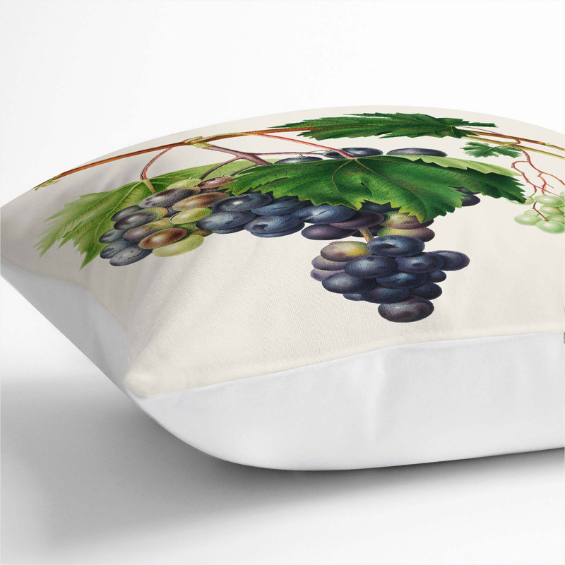 Square Throw Cushion, White, 55cm H x 55cm W x 20cm D