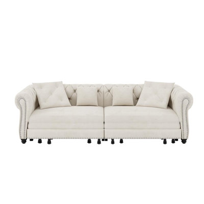 89" Wide Pull Out Sofa Bed