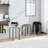 Stackable Black Metal Accent Stool Set of 6 – Heavy Duty Steel Round Stools for Kitchen, Dorm, Classroom, Party & Event Seating-3984594