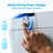 Smart Toilet With Auto Open/Close, Heated Seat, Foam Shield, Automatic Flush, Radar & Foot Sensor, LED Display, Night Light & Wireless Remote