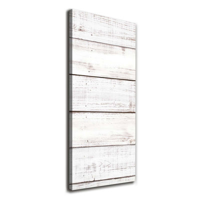 Wooden Wall - Wrapped Canvas Print