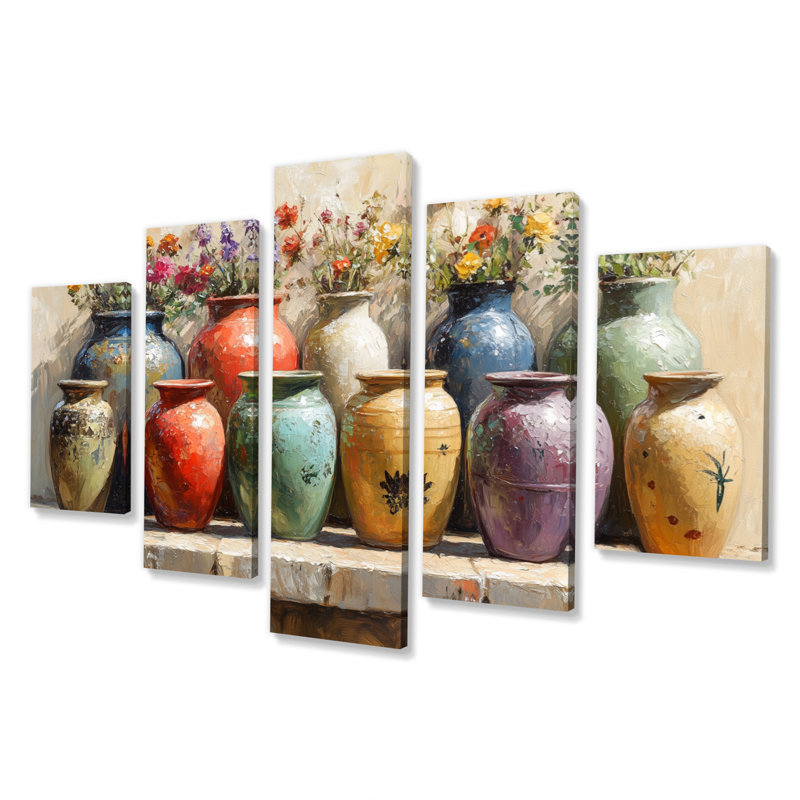 Ensemble de décorations murales Farm Pottery Earthy Treasures III - Boho Pottery