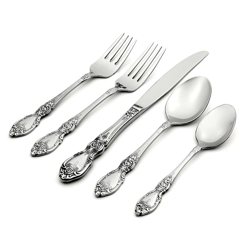 Oneida Wordsworth 45 Piece Everyday Flatware Set