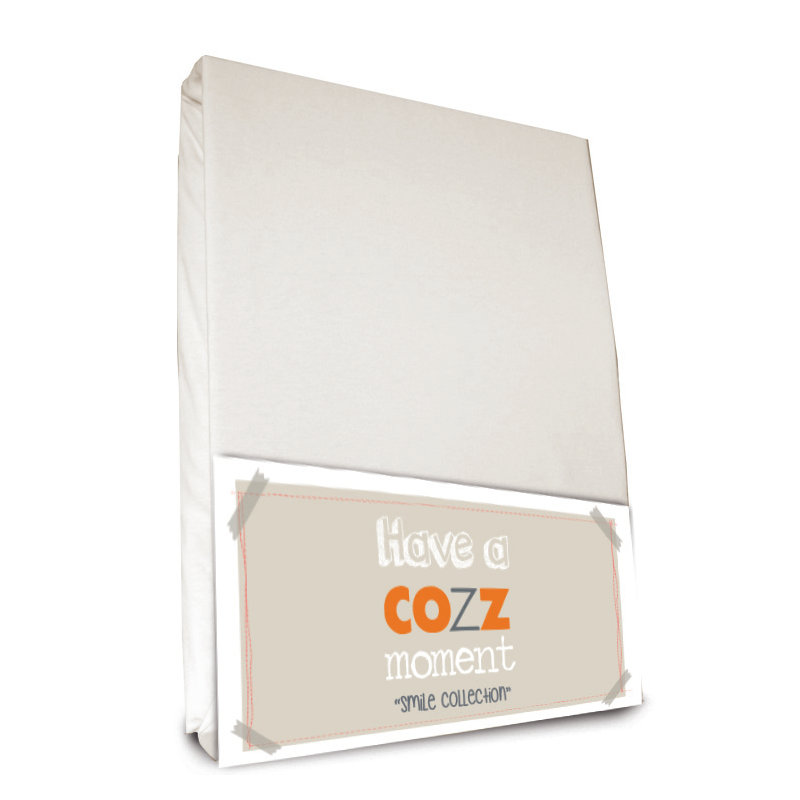 Molton Cotton Blend Cotton/Polyester Fitted Sheet, 140 x 220 cm