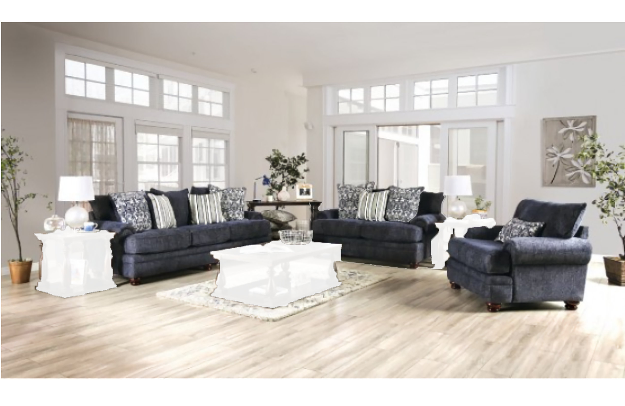 Canora Grey Rocca 3 - Piece Living Room Set | Wayfair