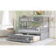 Twin-Over-Full Bunk Bed With Twin Size Trundle , Separable Bunk Bed With Drawers For Bedroom-1914590465