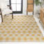 Tapis jaune / crème Drora-1274563269