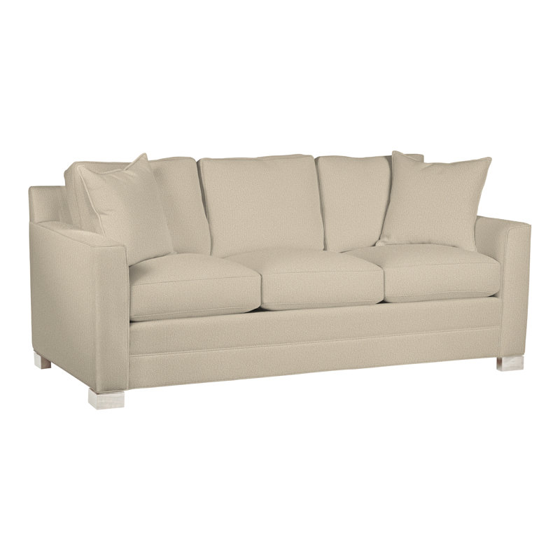 American Bungalow 81" Summerton Sleep Sofa, Casa Blanca, Tuck Linen Polyester Blend