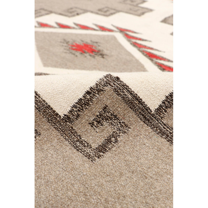 5'X8' Southwestern Area Rug in Ivory