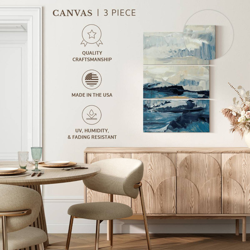 Avery, liberté de la mer bleue I, H 45 po x l 28 po