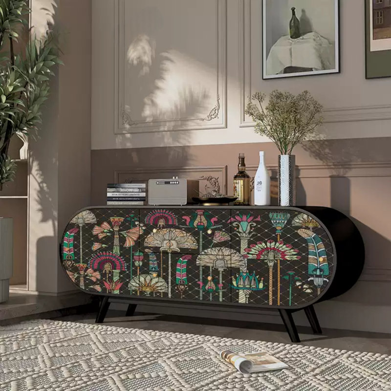 Armoire de rangement à double porte et double tiroir