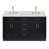 Black / Satin Brass