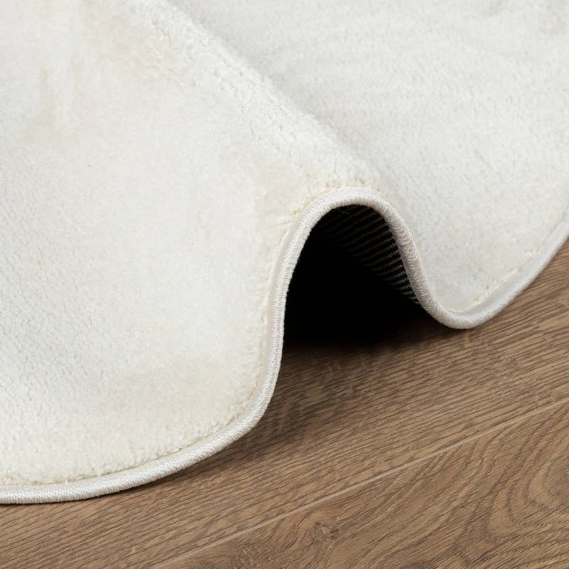 Beauchamps Solid Colour Area Rug, Round 120cm
