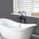 Glory 3 Handle Bathroom Clawfoot Tub Faucet with Diverter