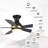 52'' Ceiling Fan with LED Lights-622809623