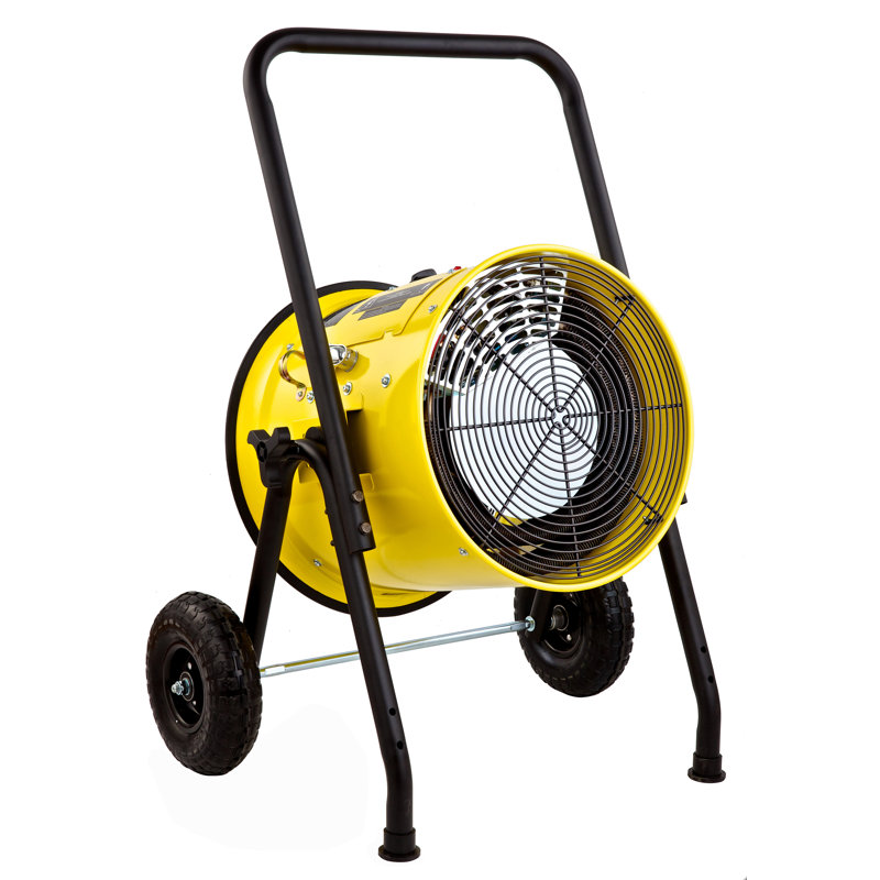 DR. INFRARED HEATER Salamander Construction Portable Fan Forced Electric Heater, 15000 W / 208 V / 41.8 Amps