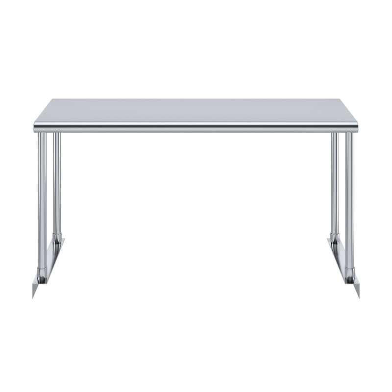 12 in. Deep x 36 in. Long Stainless Steel Single Tier Overshelf