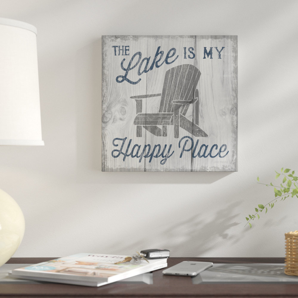 East Urban Home 'Up North II' Textual Art on Wrapped Canvas - Wayfair ...