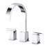 Sirius Double Handle Deck Mount Roman Tub Faucet Trim