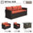 5-piece Patio Conversation Set With Fire Pit Table-113988983