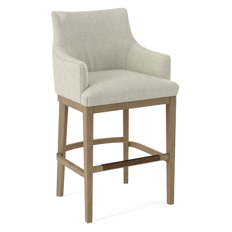 Upholstered Stool, 61412-32, Beachwood