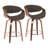 Archaimbaud Swivel Upholstered Counter Stool-23039387-23039384