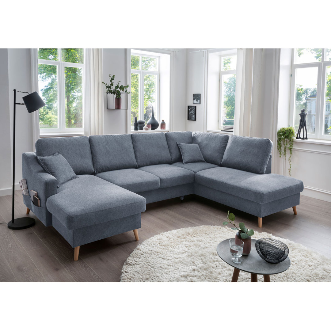 Ecksofa Emerich mit Bettfunktion