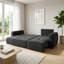 Chandara 3 Seater Sofa Bed-1373596491