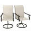 Ensemble de 2 chaises d'extérieur, chaises pivotantes-1958424989