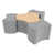 Grey/Maple