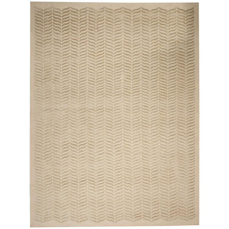 Tapis brun clair Rondo