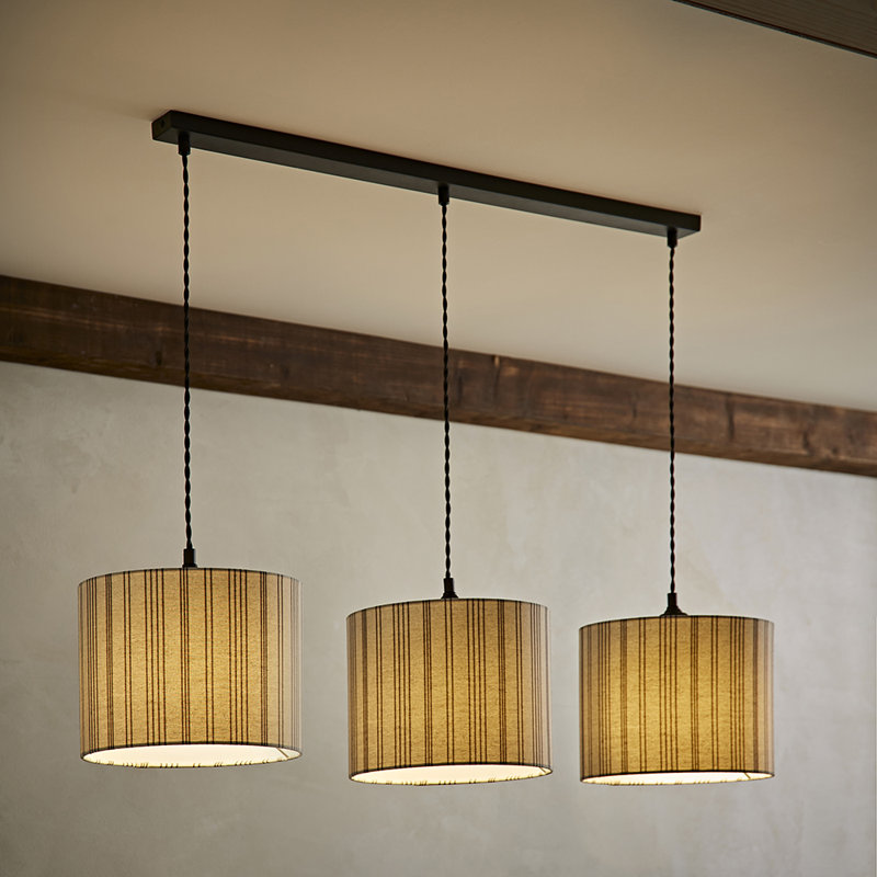 3 - Light Matte Black Pendant