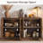 Buffet Cabinet With Doors And Adjustable Shelves-1373382305