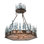 Rustic Lodge 3 - Light Chandelier