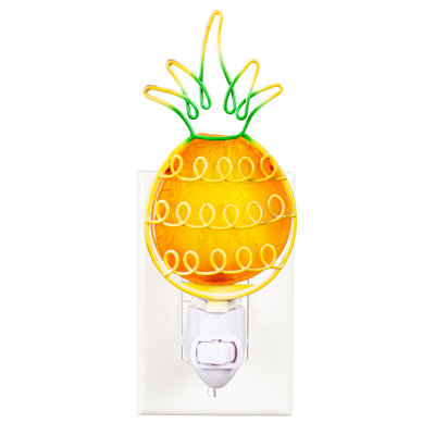Glass Pineapple Night Light