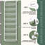 Organisateur de garde-manger au-dessus de la porte, rangement et rangement pour garde-manger à 8 niveaux, support à épices en métal pour porte de garde-manger, cuisine, buanderie, organisation de salle de bain-306867332
